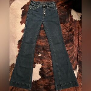 Women's High Rise Trouser Jeans